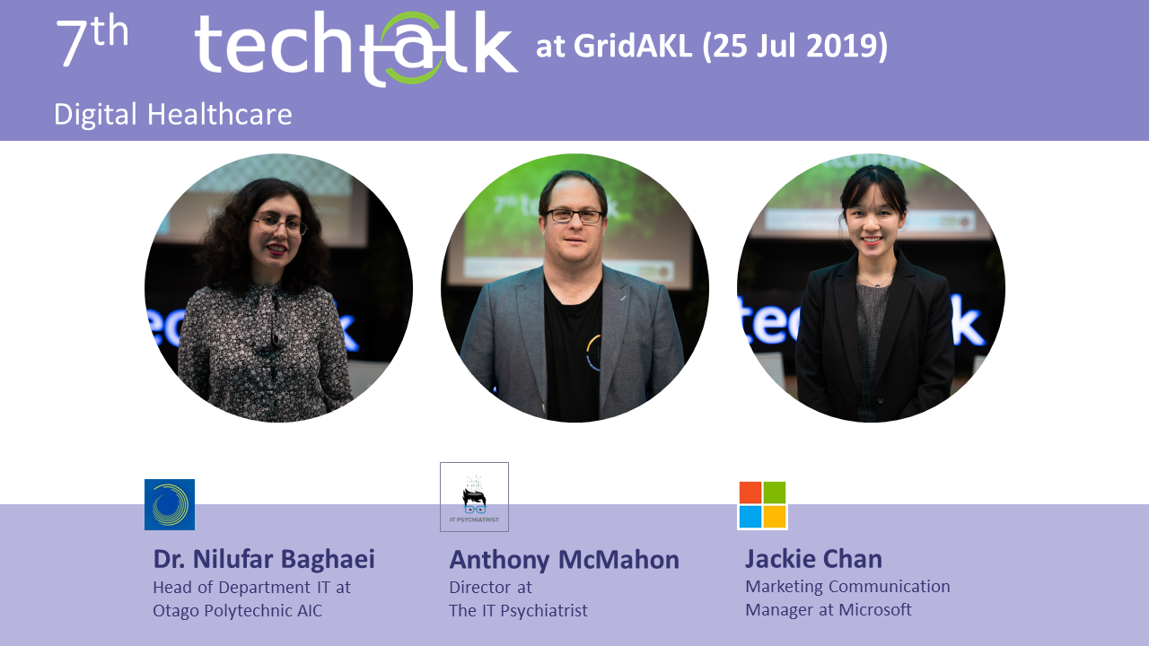 TechTalk #7 – Digital Healthcare – 25 Jul 2019